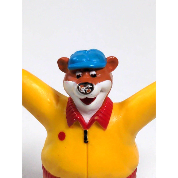 McDonalds Happy Meal Toy Phil Mendez KISSYFUR Gus the Bear PVC Vintage 1985 Toy - Picture 2 of 7